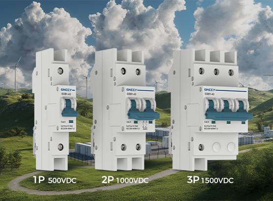 Cómo elegir interruptores automáticos DC MCB 1P, 2P y 3P