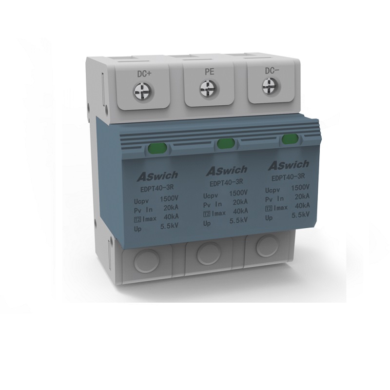 Dispositivo de protección contra sobretensiones EDPT40-3 1500V
